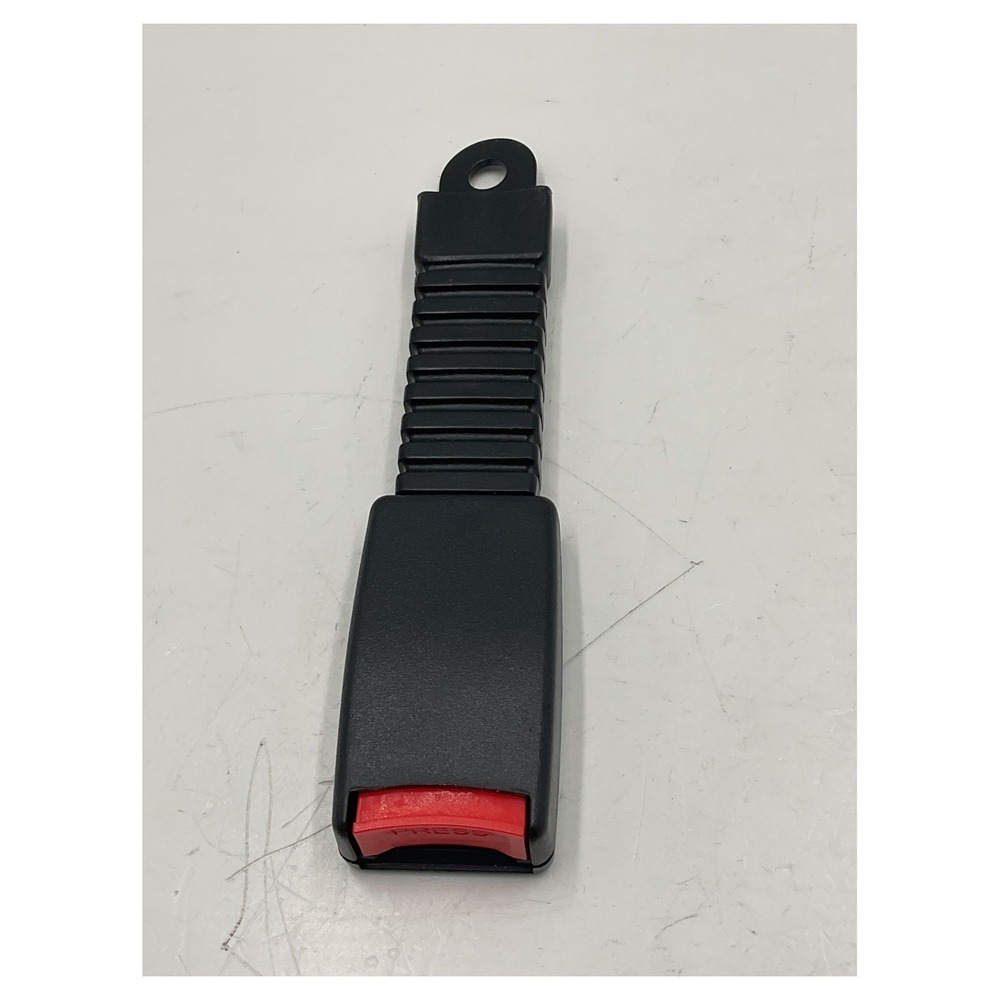 Universal Car Seat Belt Buckle Latch Replacement Black with Red Press Button
